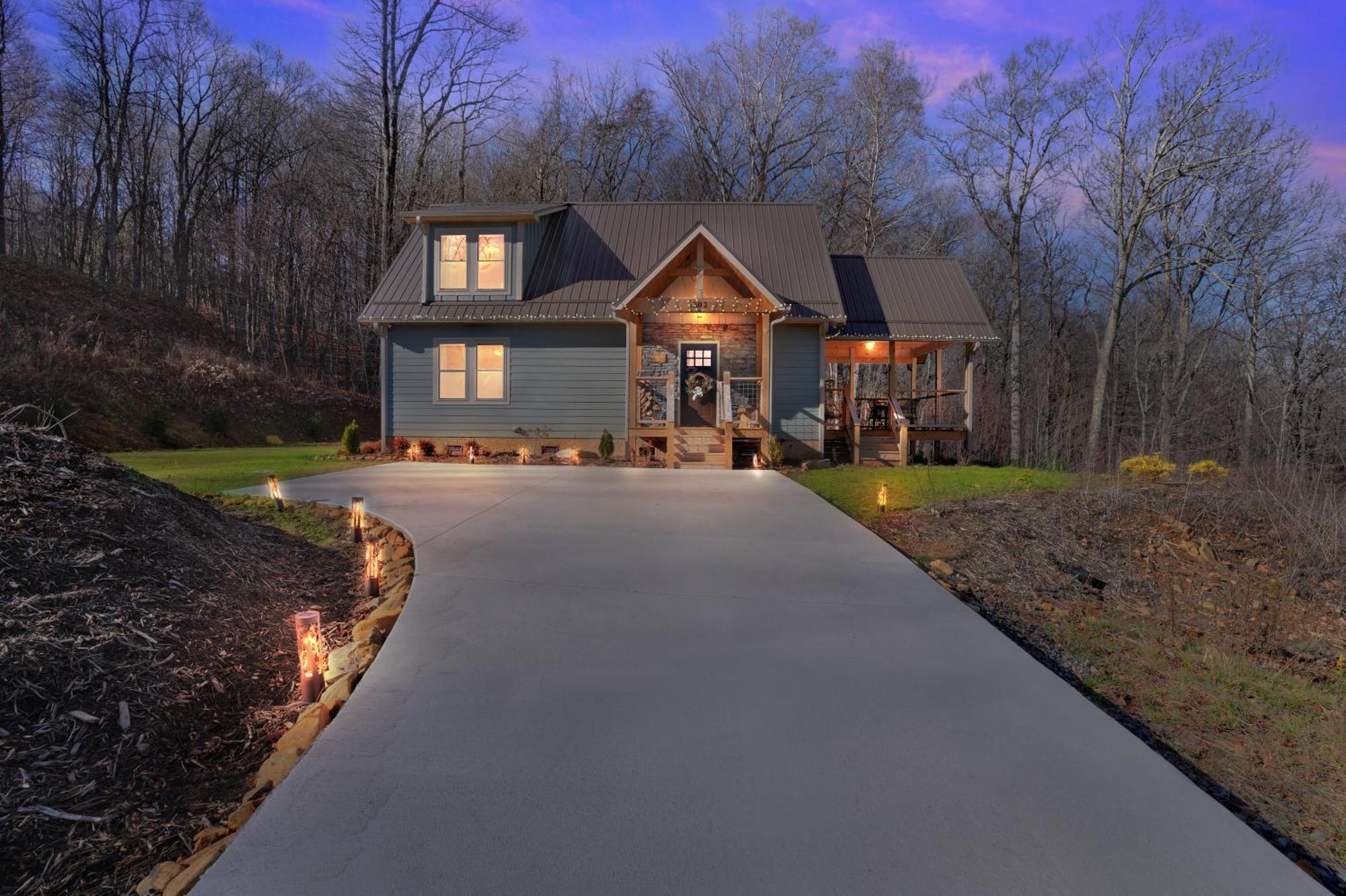 Blue Sky Cabin - Built In 2023 This 3 Bed 2,5 Bath Home Has Gorgeous Views Jefferson Екстериор снимка