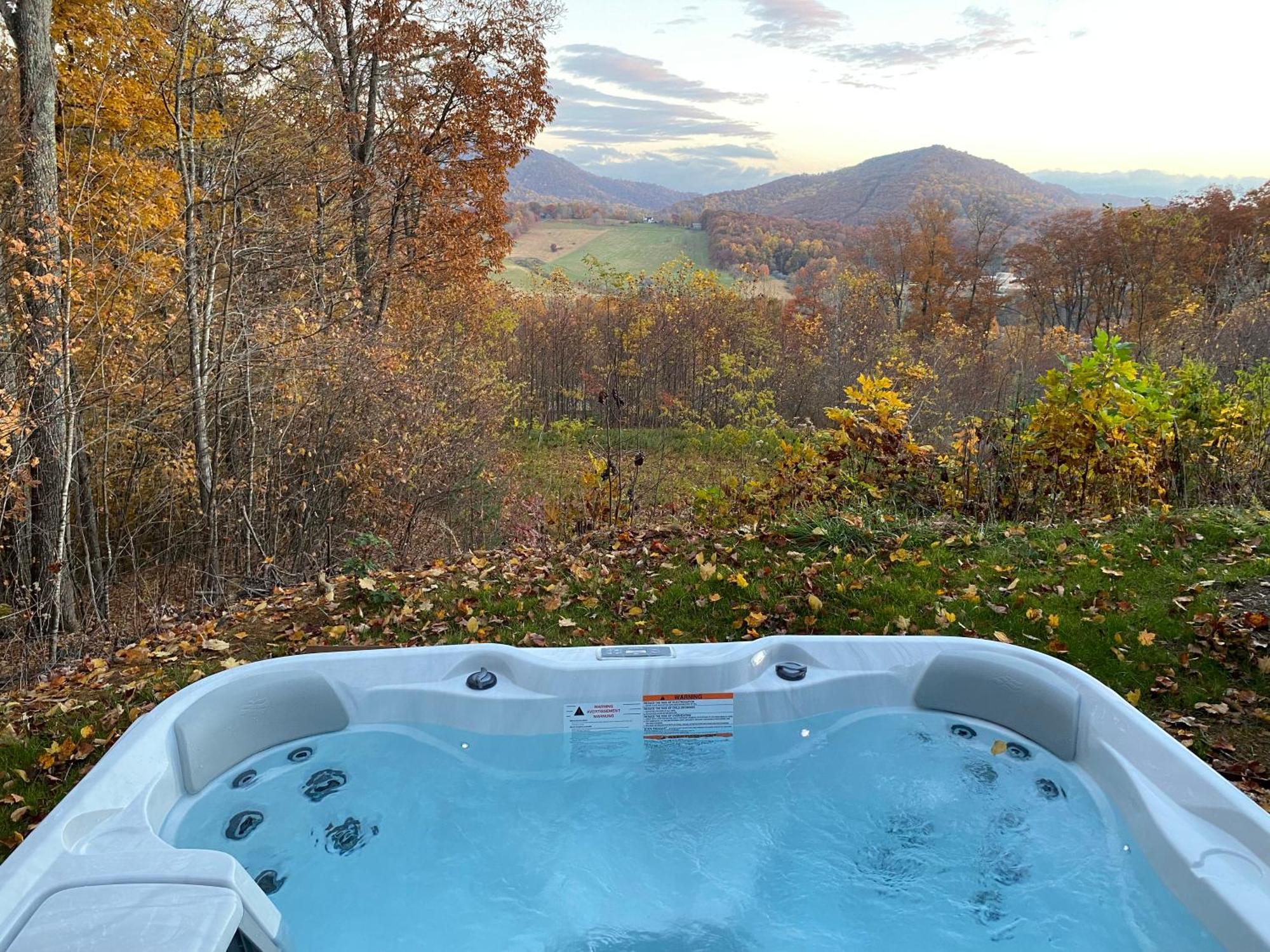 Blue Sky Cabin - Built In 2023 This 3 Bed 2,5 Bath Home Has Gorgeous Views Jefferson Екстериор снимка